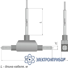 Датчик протечки и температуры ДП-2