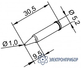 Конус 1 мм (к i-tool, i-tool nano) 102PDLF10