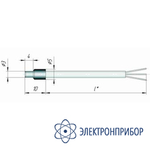 Термопреобразователь сопротивления TCПr.50M-K0-C3-Pдт-3x10x2