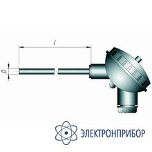 Датчик температуры погружной (жидких и сыпучих сред) Кл1-1