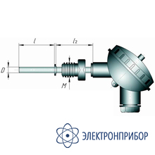 Датчик температуры погружной (жидких и сыпучих сред) Кл1-2