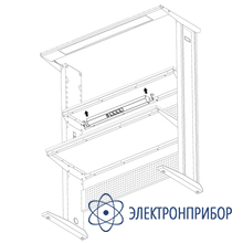 Панель электромонтажная под полку/столешницу для рабочих столов дельта 1500 мм 1/2 ДЕ-ЭПА-15