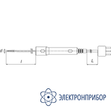 Термопреобразователь сопротивления TCПr.Pt1000-К1И-КПв-B3/-70...+350°С-5x500x1