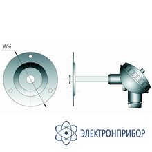 Термопреобразователь сопротивления 2TCМr.Pt100-Кл2-1-2/-50...+180°С-64