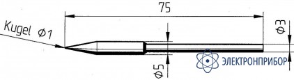 Конус 1мм (к microtool) 212AD-LF