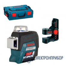 Лазерный уровень Bosch GLL 3-80 C (12 V) + BM 1 + L-BOXX