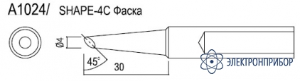 Сменные головки для hakko 456 A 1024 (4C)