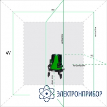 Лазерный уровень ADA 3D LINER 4V GREEN