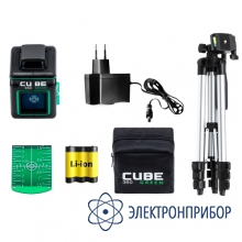 Лазерный уровень ADA CUBE 360 GREEN Professional Edition