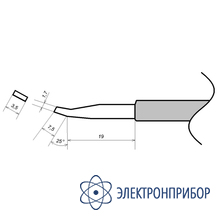 Жало для паяльника (лопатка) ELEMENT 900-M-T-H