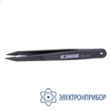 Набор пинцетов антистатических (3 штуки в наборе) ELEMENT T-11