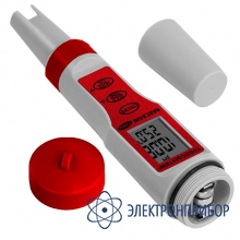 Тестер воды 4 в 1 (солемер/кондуктометр/ph- метр/термометр) МЕГЕОН 17002