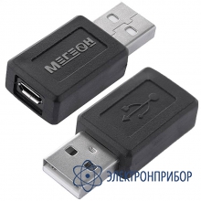 Переходник (usb-a папа - microusb мама) МЕГЕОН 33202К