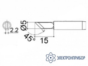 Паяльная сменная головка для паяльников hakko 907/907esd HAKKO 900M-T-KZ