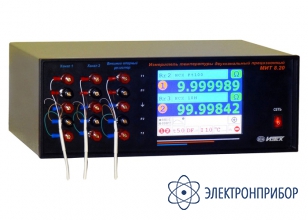 Измеритель температуры двухканальный прецизионный МИТ 8.20