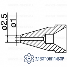 Насадка 1.0 мм N61-08