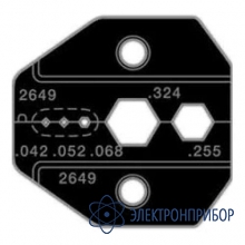 Матрица hdtv bnc/tnc catv f (75 ом): rg59 rg6 belden 8281 & 1694a для кримперов 1300/8000 Paladin Tools PA2649