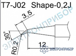 Паяльные сменные композитные головки для станции fм-202 T7-J02