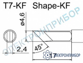 Паяльные сменные композитные головки для станции fм-202 T7-KF