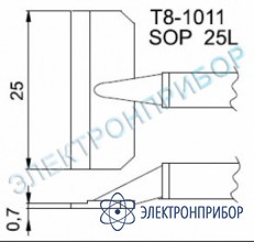 Паяльные сменные композитные головки для термопинцета fм-2022 T8-1011