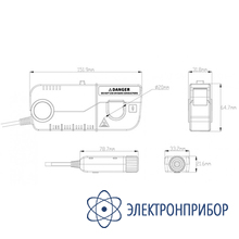 Токовый пробник высокочастотный (1000а, 5мгц) ПрофКиП ТПВ-1000