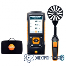 Комплект с bluetooth крыльчаткой 100 мм 0635 9431 и кейсом testo 440 (0563 4403)