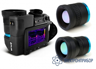 Тепловизор со стандартным объективом и телеобъективом FLIR T1020-KIT-12