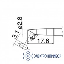 Наконечник для станции fx-100 450°с T31-01BC28