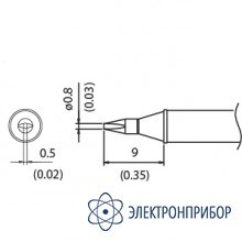 Наконечник для станции fx-100 350°с T31-03D08