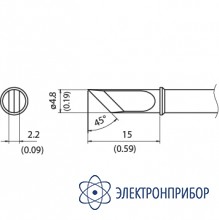 Наконечник для станции fx-100 350°с T31-03KU