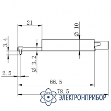 Датчик для измерения на изогнутой поверхности для time322x TIME S214